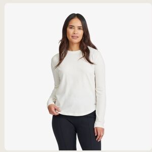 Allbirds Natural Flow Studio Merino Wool Top | Performance Base Layer | S